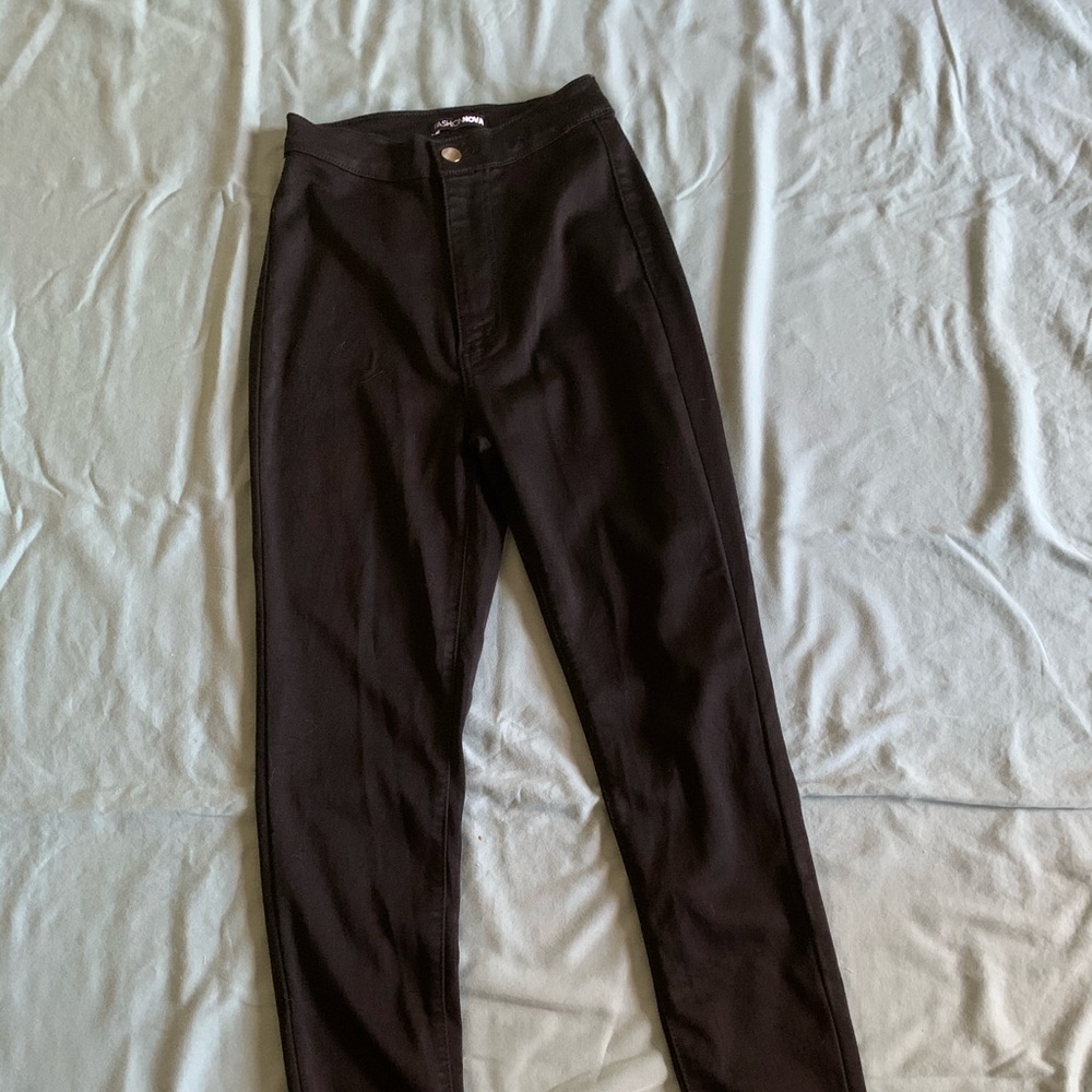 Skinny pants. Hyperstretch. Midrise. Size 1.
